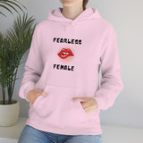 Fearless Female (Lips) - Women's Hooded Sweatshirt