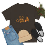 Cute Deer Camper - Unisex Heavy Cotton Tee