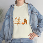 Cute Deer Camper - Unisex Heavy Cotton Tee