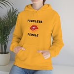 Fearless Female (Lips) - Women's Hooded Sweatshirt