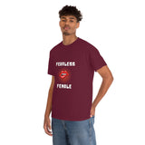 Fearless Female (Lips) - Women's Heavy Cotton Tee