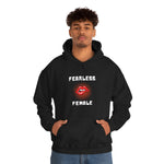Fearless Female (Lips) - Women's Hooded Sweatshirt