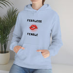 Fearless Female (Lips) - Women's Hooded Sweatshirt