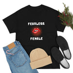Fearless Female (Lips) - Women's Heavy Cotton Tee