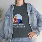 Life Is Short - Men's Heavy Cotton Tee