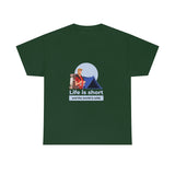 Life Is Short - Men's Heavy Cotton Tee