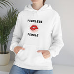 Fearless Female (Lips) - Women's Hooded Sweatshirt