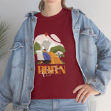 Born To Be Free - Unisex Heavy Cotton Tee