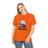 Life Is Short - Men's Heavy Cotton Tee