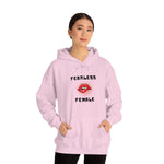 Fearless Female (Lips) - Women's Hooded Sweatshirt