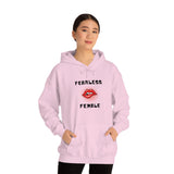 Fearless Female (Lips) - Women's Hooded Sweatshirt