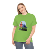 Life Is Short - Men's Heavy Cotton Tee