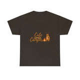 Cute Deer Camper - Unisex Heavy Cotton Tee