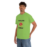Fearless Female (Lips) - Women's Heavy Cotton Tee