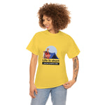 Life Is Short - Men's Heavy Cotton Tee
