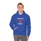 Fearless Female (Lips) - Women's Hooded Sweatshirt