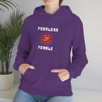 Fearless Female (Lips) - Women's Hooded Sweatshirt