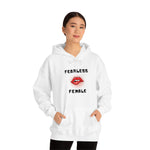 Fearless Female (Lips) - Women's Hooded Sweatshirt