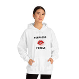 Fearless Female (Lips) - Women's Hooded Sweatshirt