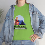 Life Is Short - Men's Heavy Cotton Tee