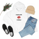 Fearless Female (Lips) - Women's Hooded Sweatshirt