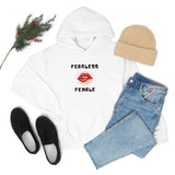 Fearless Female (Lips) - Women's Hooded Sweatshirt