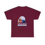 Life Is Short - Men's Heavy Cotton Tee
