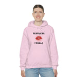 Fearless Female (Lips) - Women's Hooded Sweatshirt