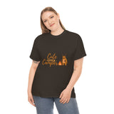 Cute Deer Camper - Unisex Heavy Cotton Tee