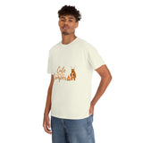 Cute Deer Camper - Unisex Heavy Cotton Tee