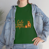 Cute Deer Camper - Unisex Heavy Cotton Tee