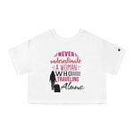 Never Underestimate - Champion Women's Heritage Cropped T-Shirt