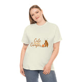 Cute Deer Camper - Unisex Heavy Cotton Tee