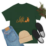 Cute Deer Camper - Unisex Heavy Cotton Tee