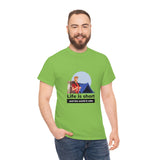 Life Is Short - Men's Heavy Cotton Tee