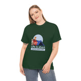 Life Is Short - Men's Heavy Cotton Tee