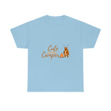Cute Deer Camper - Unisex Heavy Cotton Tee