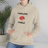 Fearless Female (Lips) - Women's Hooded Sweatshirt