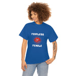 Fearless Female (Lips) - Women's Heavy Cotton Tee