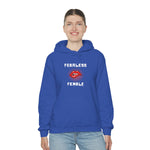 Fearless Female (Lips) - Women's Hooded Sweatshirt