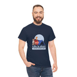 Life Is Short - Men's Heavy Cotton Tee