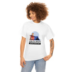 Life Is Short - Men's Heavy Cotton Tee
