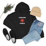 Fearless Female (Lips) - Women's Hooded Sweatshirt
