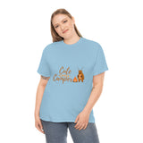 Cute Deer Camper - Unisex Heavy Cotton Tee