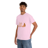 Cute Deer Camper - Unisex Heavy Cotton Tee