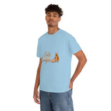 Cute Deer Camper - Unisex Heavy Cotton Tee