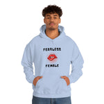 Fearless Female (Lips) - Women's Hooded Sweatshirt
