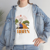 Born To Be Free - Unisex Heavy Cotton Tee