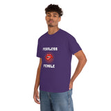 Fearless Female (Lips) - Women's Heavy Cotton Tee