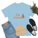 Cute Deer Camper - Unisex Heavy Cotton Tee